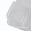 Clear 4 Compartment Vegetable Refrigerator Storage Box